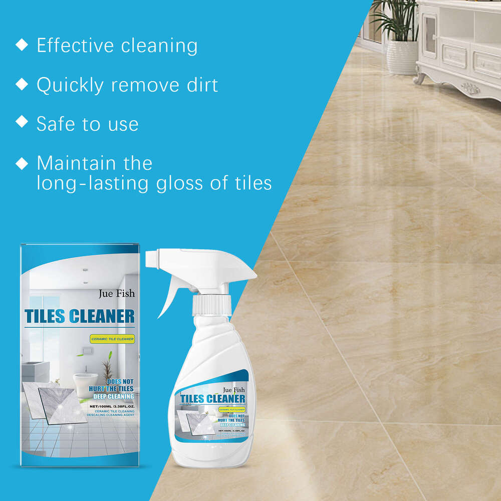 Jue-Fish Cleaner Bathroom Tile Floor Marble Bright Powerful Stain Remover S260202