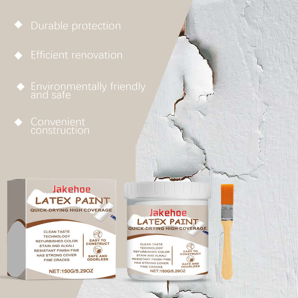 White Latex Renovation Agent Home Cleaning Stain Covering Paint Wall Coating S260202