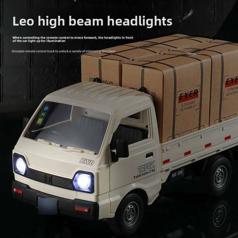 Spray Acousto-optic Remote Control Simulation Double Door Micro Card Drift Bread Truck Children's Toy Car Y260131