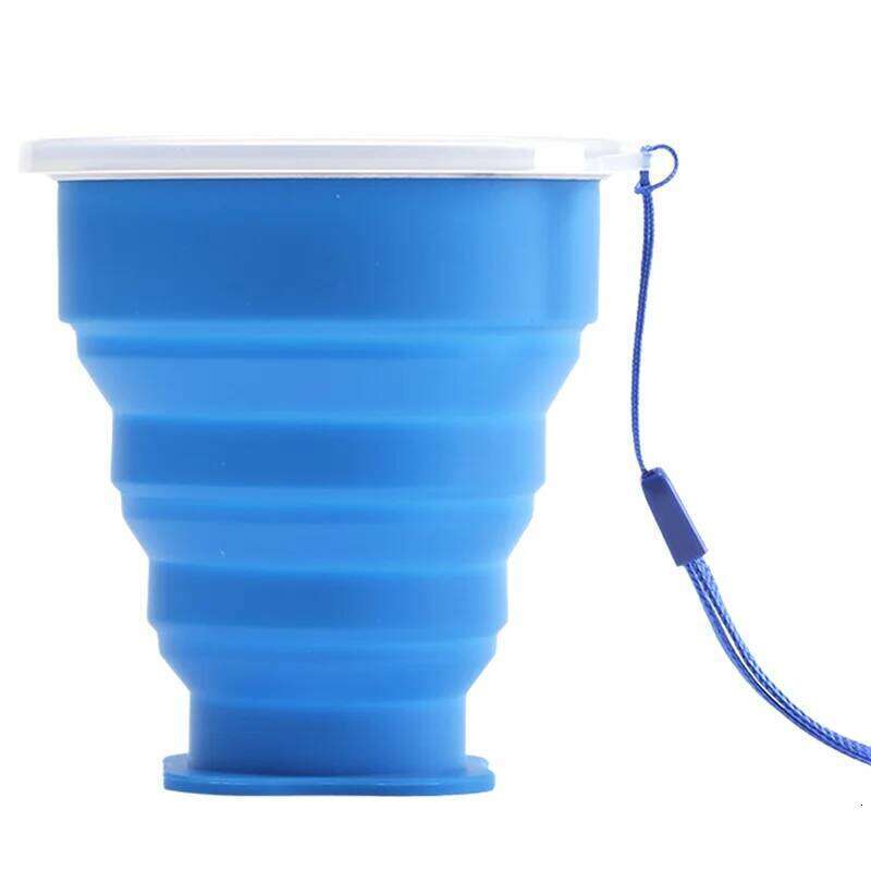 HFIL-Folding Water Travel Telescopic Portable Outdoor Coffee Hand Gargle Folding Cup Z260202