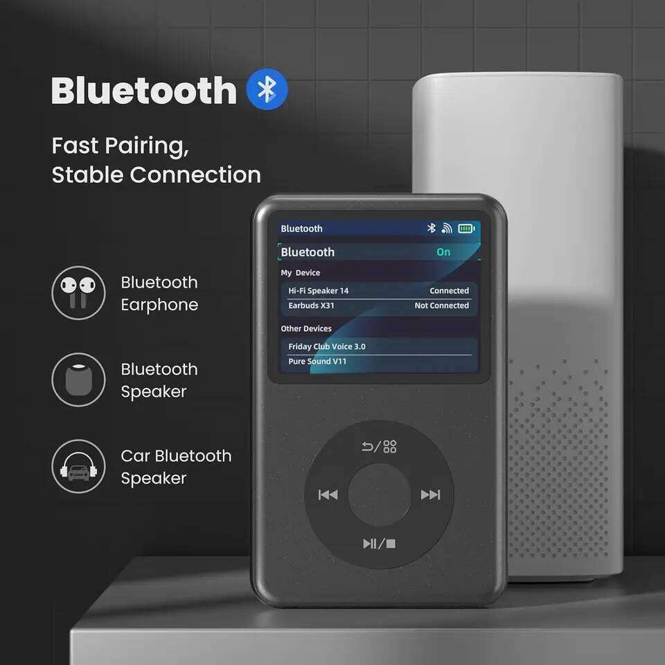 128Gb Classic Reproductor Mp3 Music Player Bluetooth Speakers, Support Fm Radio, Video, Hifi Ipod Touch Walkman Xingkaisheng