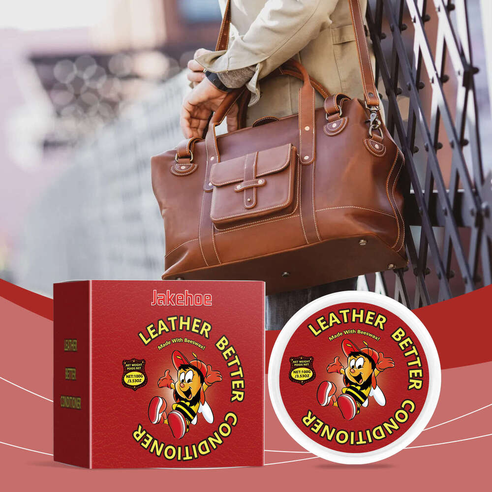 JAKEHOE Cleaning Cream Furniture Polishing Care Sofa Boots Shoes Leather Maintenance S260202