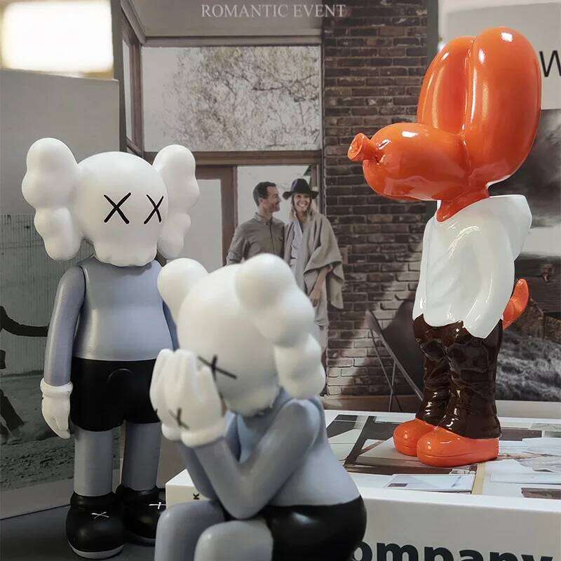 Resin Pocket Balloon Dog Doll Street Trend Art Statue Home Office Desktop Indoor Wine TV Cabinet Decoration Y260202