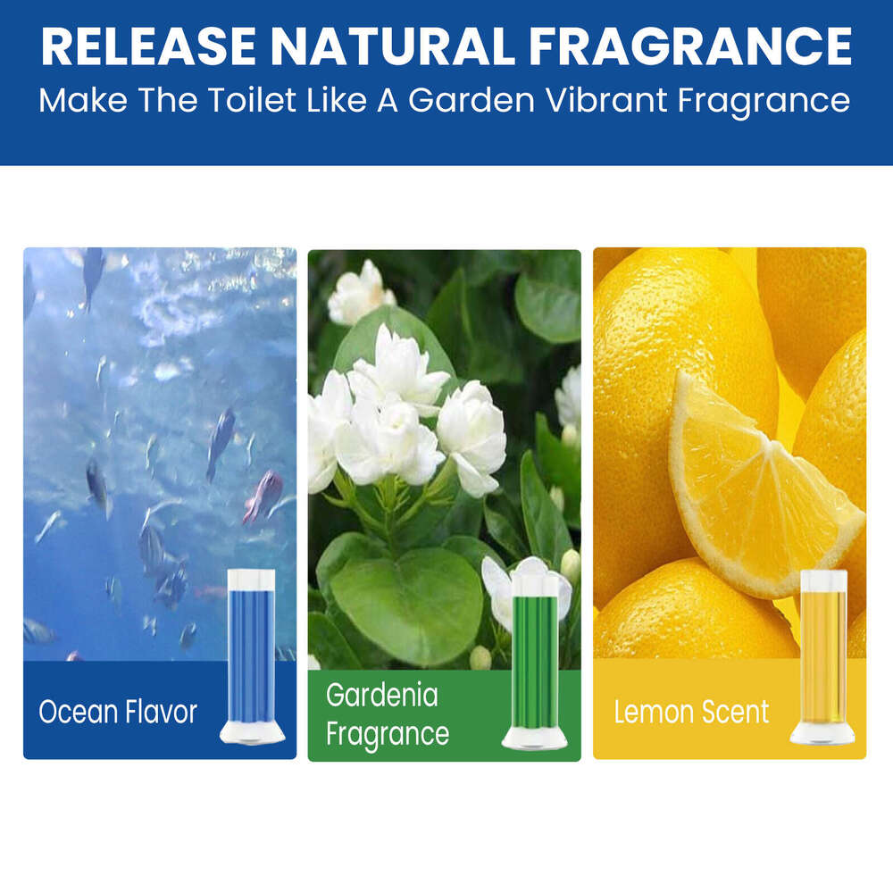 jakehoe Bowl Flower Bathroom Toilet Deodorizer Odor Urine Stain Remover Cleaner S260202