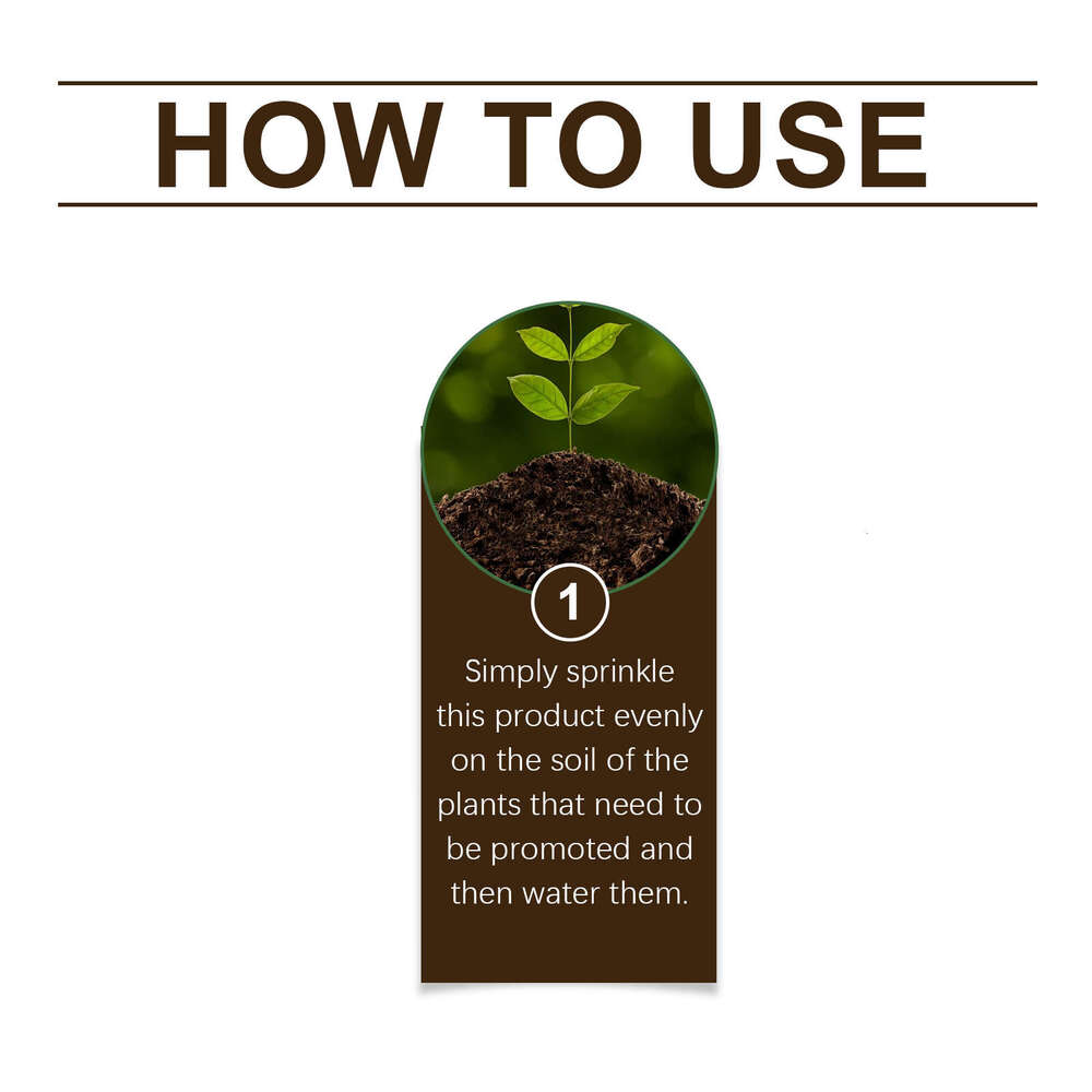 MoonSpry Soil Activator Mild Granular for Fruit and Vegetable Planting Controlled Release Green Plant Fertilizer S260202