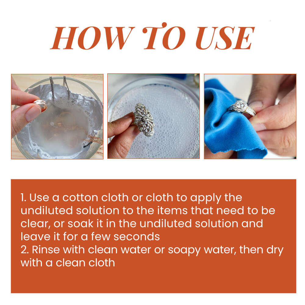 Jakehoe Cleaning Decontamination Anti-Oxidation Blackening Jewelry Maintenance Cleaner S260202