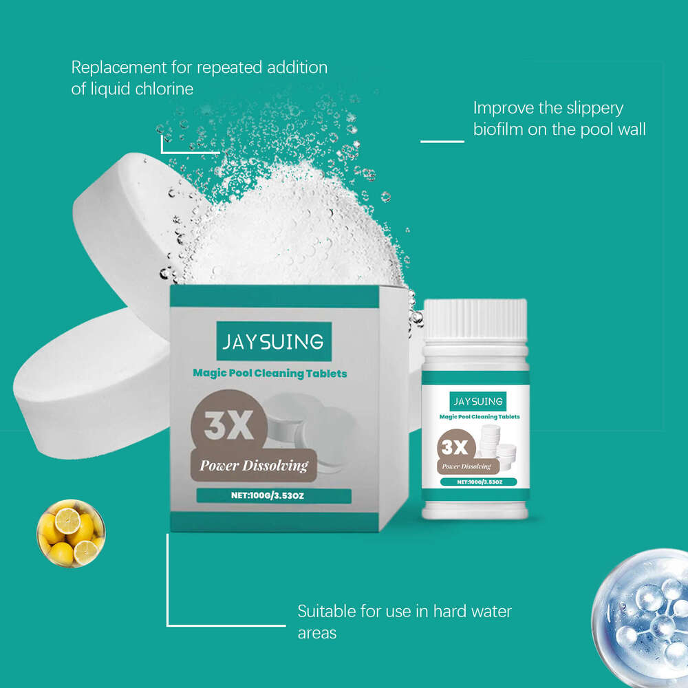 Jaysuing Daily Private Pool Descaling Deodorizing Instant Cleaning Tablets S260202