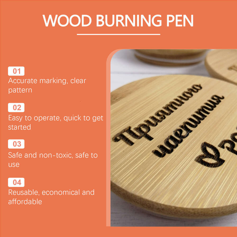 Marker Art Pyrography Burning Effect Wood Marking Pen S260202
