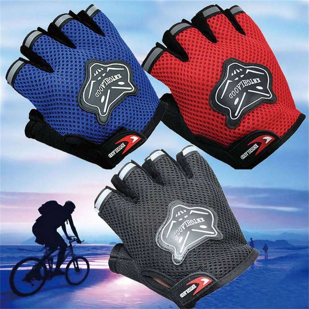 Slip Kids Adult Outdoor Sports Climbing Breathable Glove Bicycle Cycling Riding Gloves Bodybuilding XJ260202