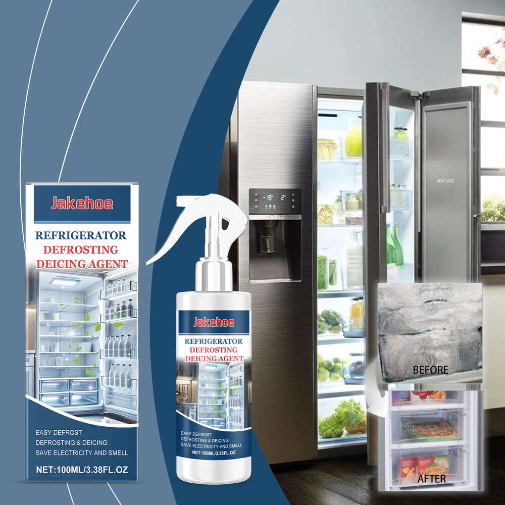 Jakehoe Refrigerator Freezer Anti-Icing Snow Melting Cleaning Ice Removal Cold Storage Defrosting Agent S260202