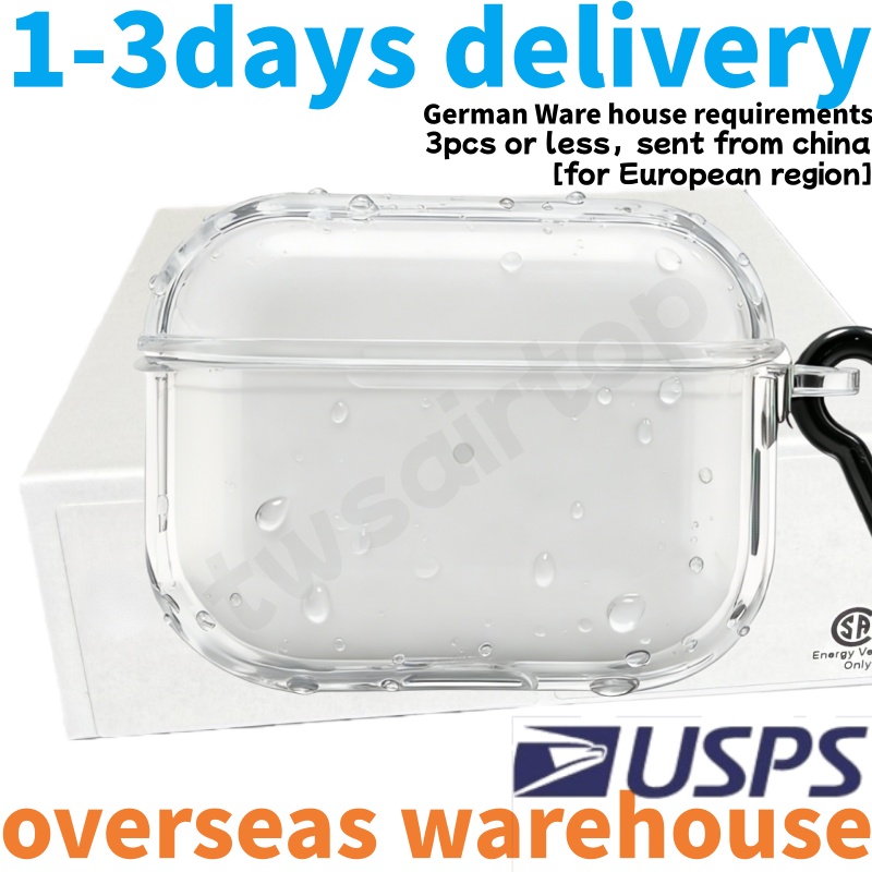 USA Stock ANC Noise for apple AirPods pro 3 2 earphone 3rd 5 4 6 airpod earphones 3 Solid Silicone Cute Protective Headphone Cover Wireless Charging 3nd 2nd anc case