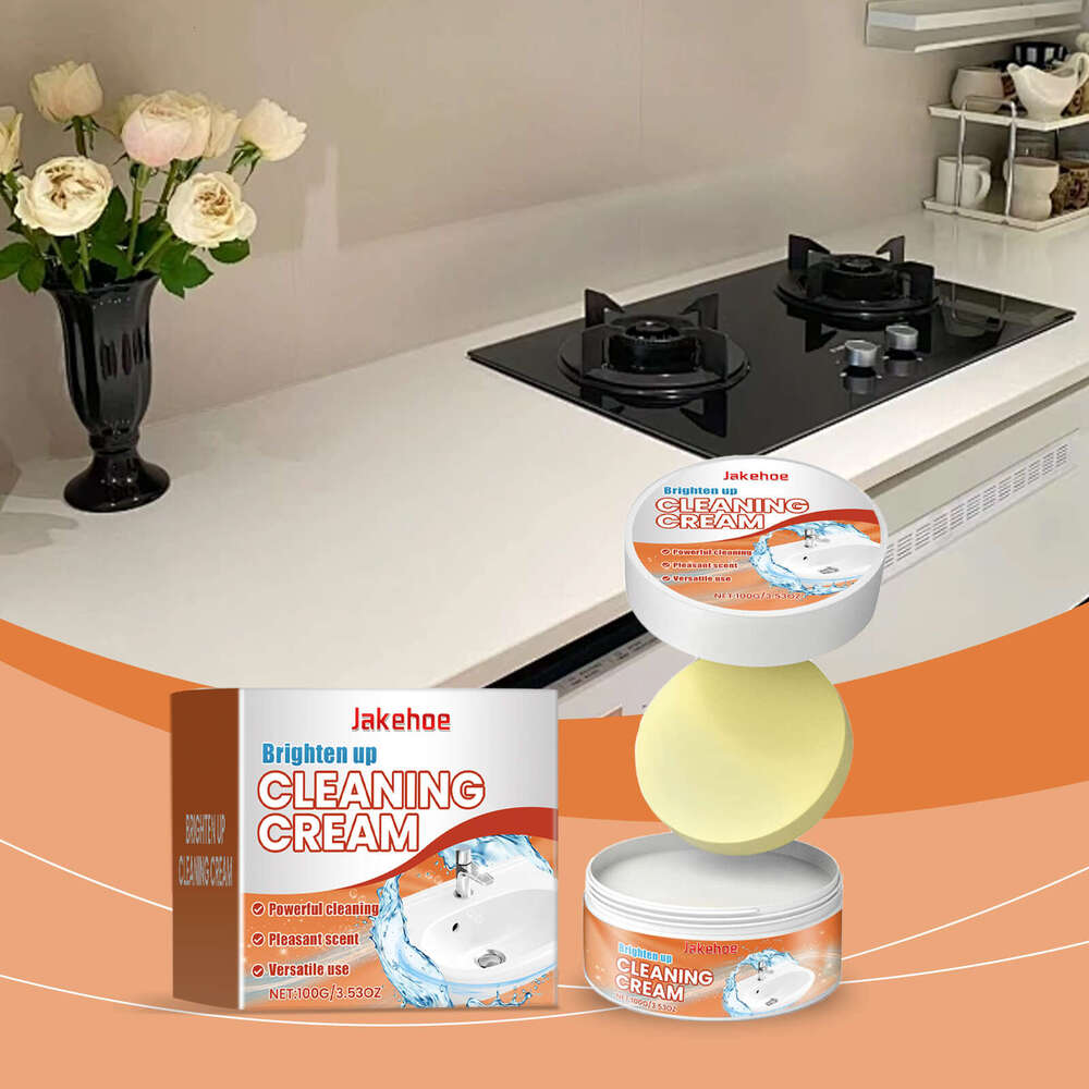 Jakehoe Multi-Purpose Paste Multi-Effect Cleaning for Kitchen Range Hoods, Living Room, Bathroom Stains and Dirt S260202