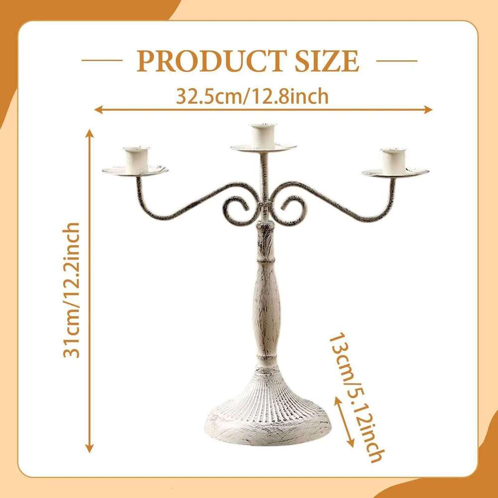 Candlestick Holder Candelabrum Anniversary Halloween Multi Arm Candelabra Y260131
