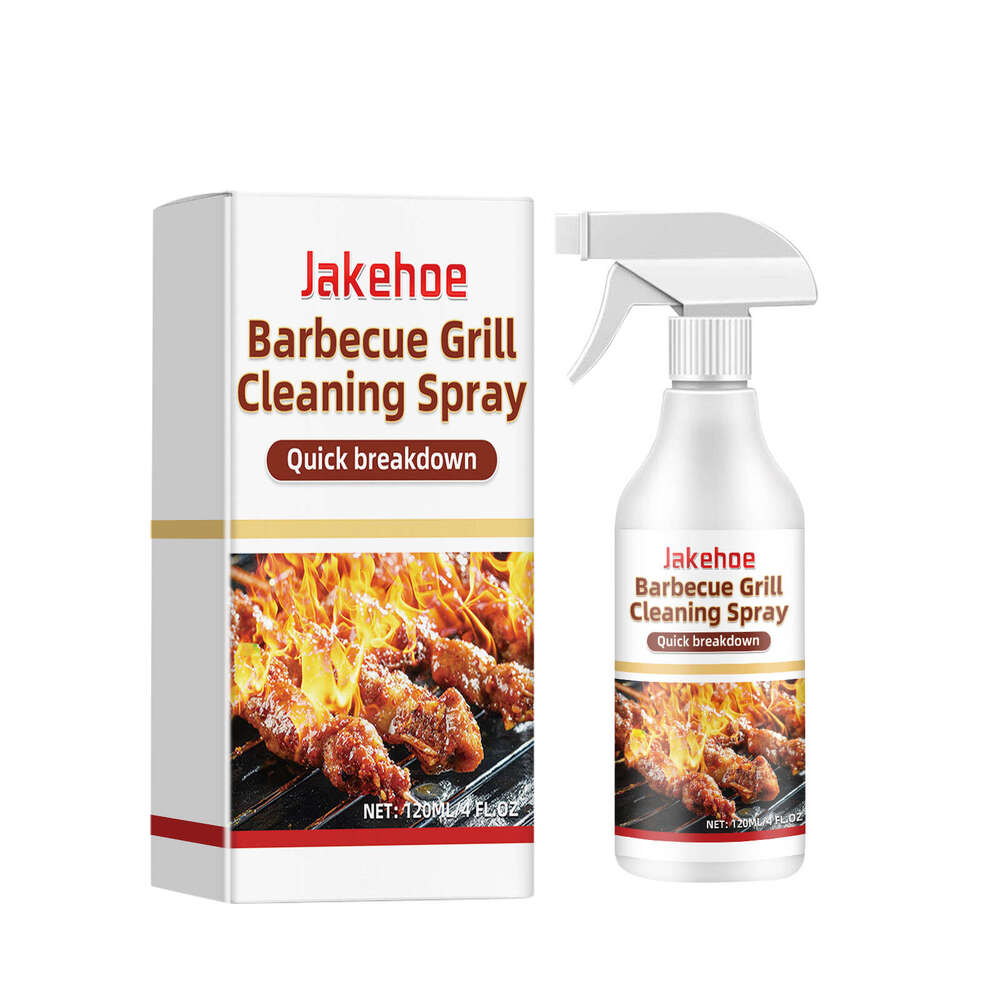JAKEHOE Spray Cleaning Degreasing Stain Removal Portable Outdoor BBQ Grill Cleaner S260202