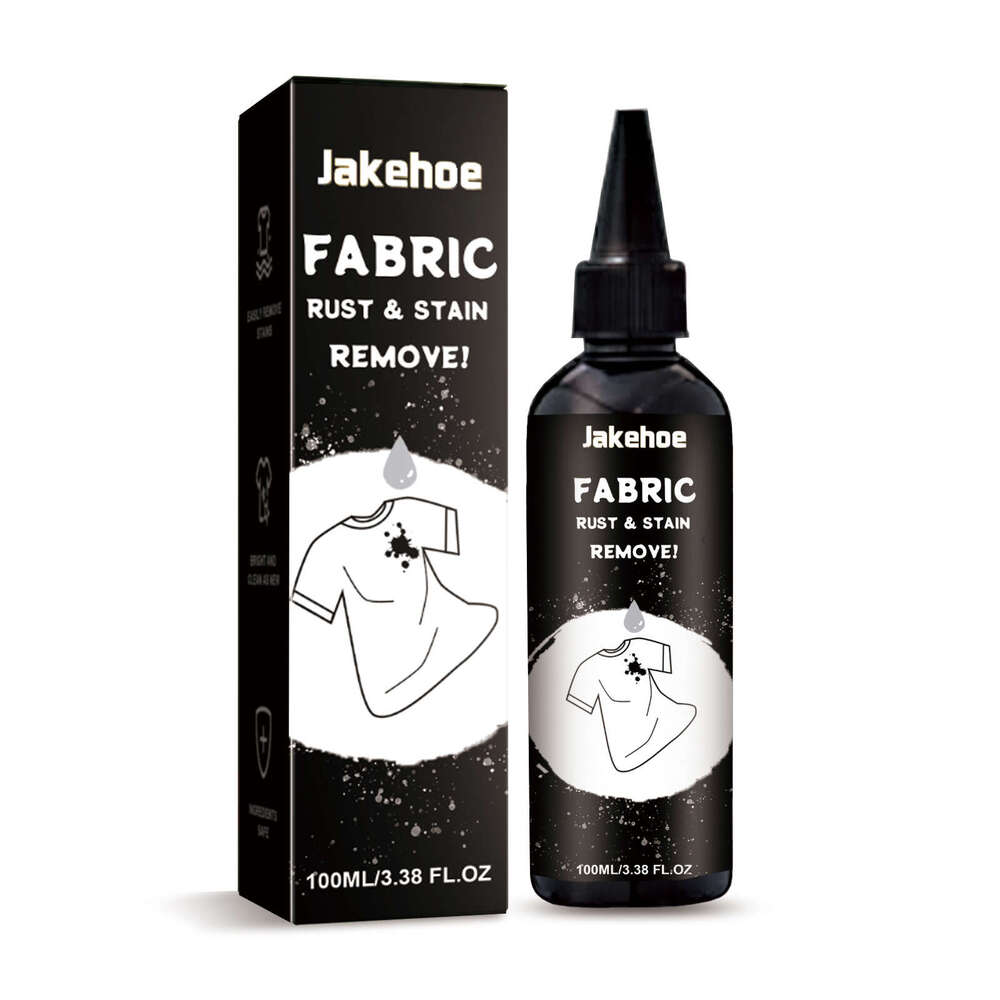 Jakehoe Fabric Rust Stain Remover Clothes Stubborn Stains Yellow Edge Cleaning Color Protection Multi-Effect Cleaner S260202