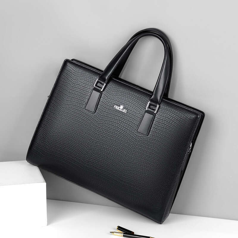 Luxury Shoulder Bags Totes Hobo Crocodile Pattern Briefcase Business Large Capacity Men S Bag Office Gift Multi Compartment Handbag Manufacturer SENYY