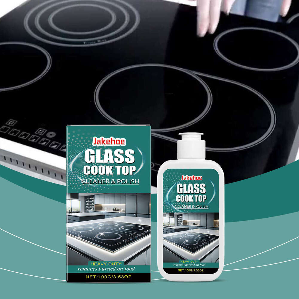Jakehoe Glass Polish Household Kitchen Cleaning Induction Ceramic Stove Stain Removal Cleaner S260202