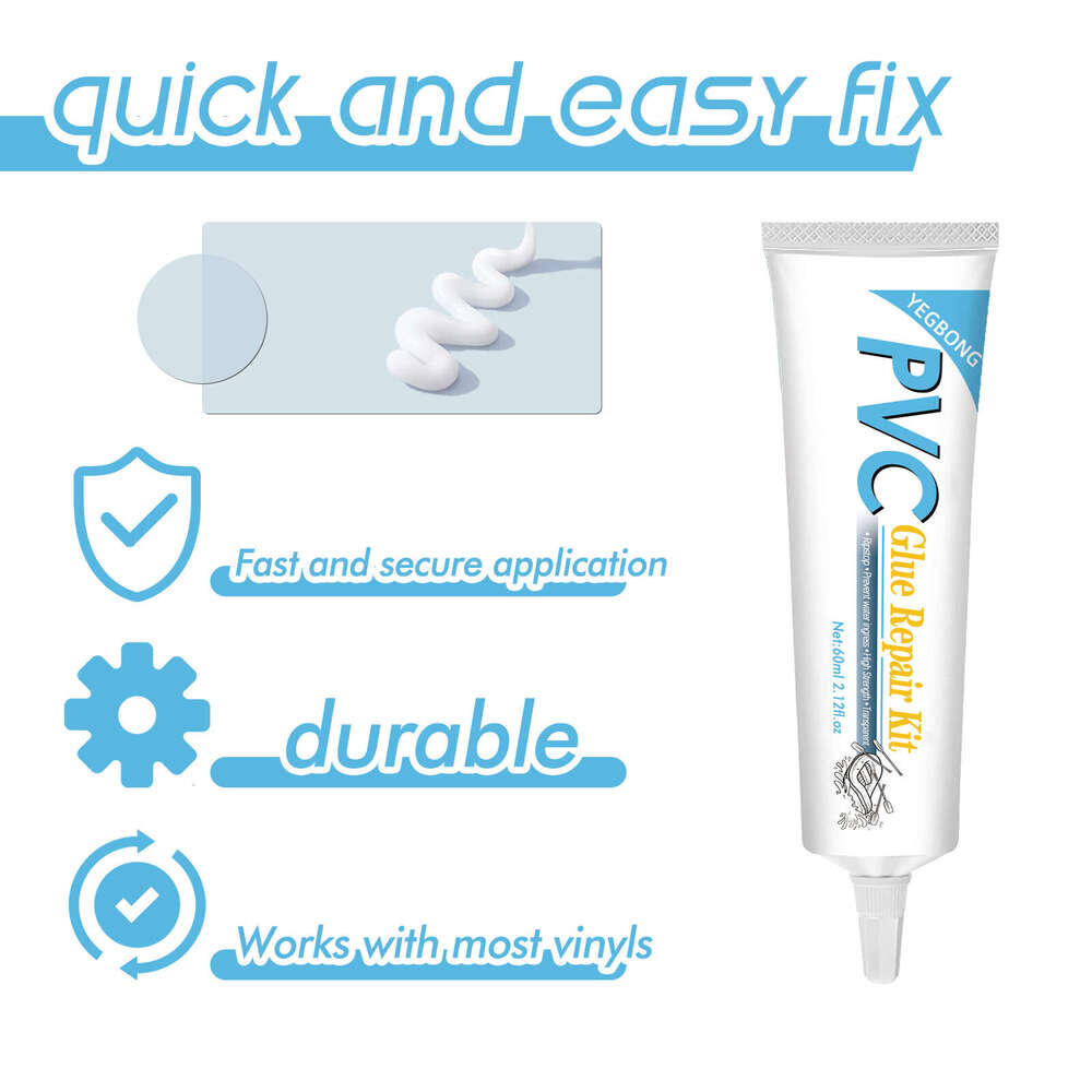 Kit Swim Ring Air Mattress Tent Crack Leak Waterproof Transparent Adhesive Repair S260202