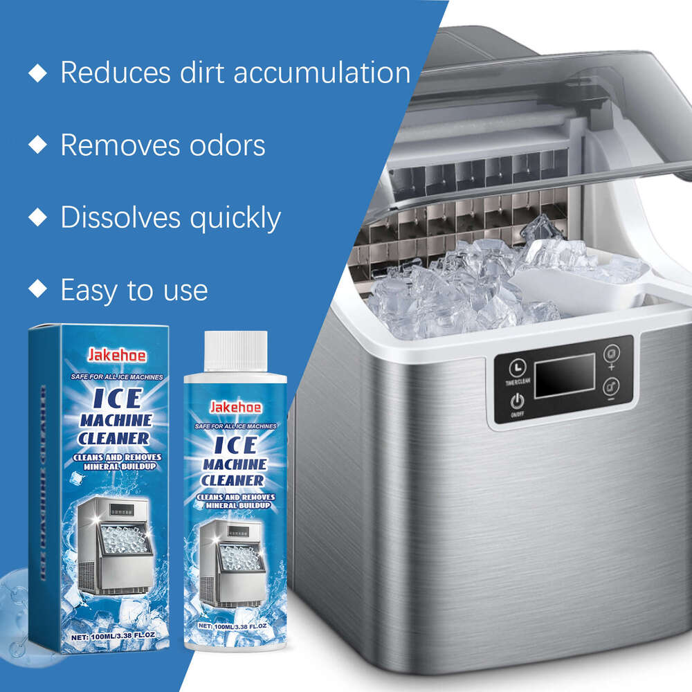 Cleaner Daily Gentle Descaling Deodorizing Stain Removal Care Ice Maker Cleaning S260202