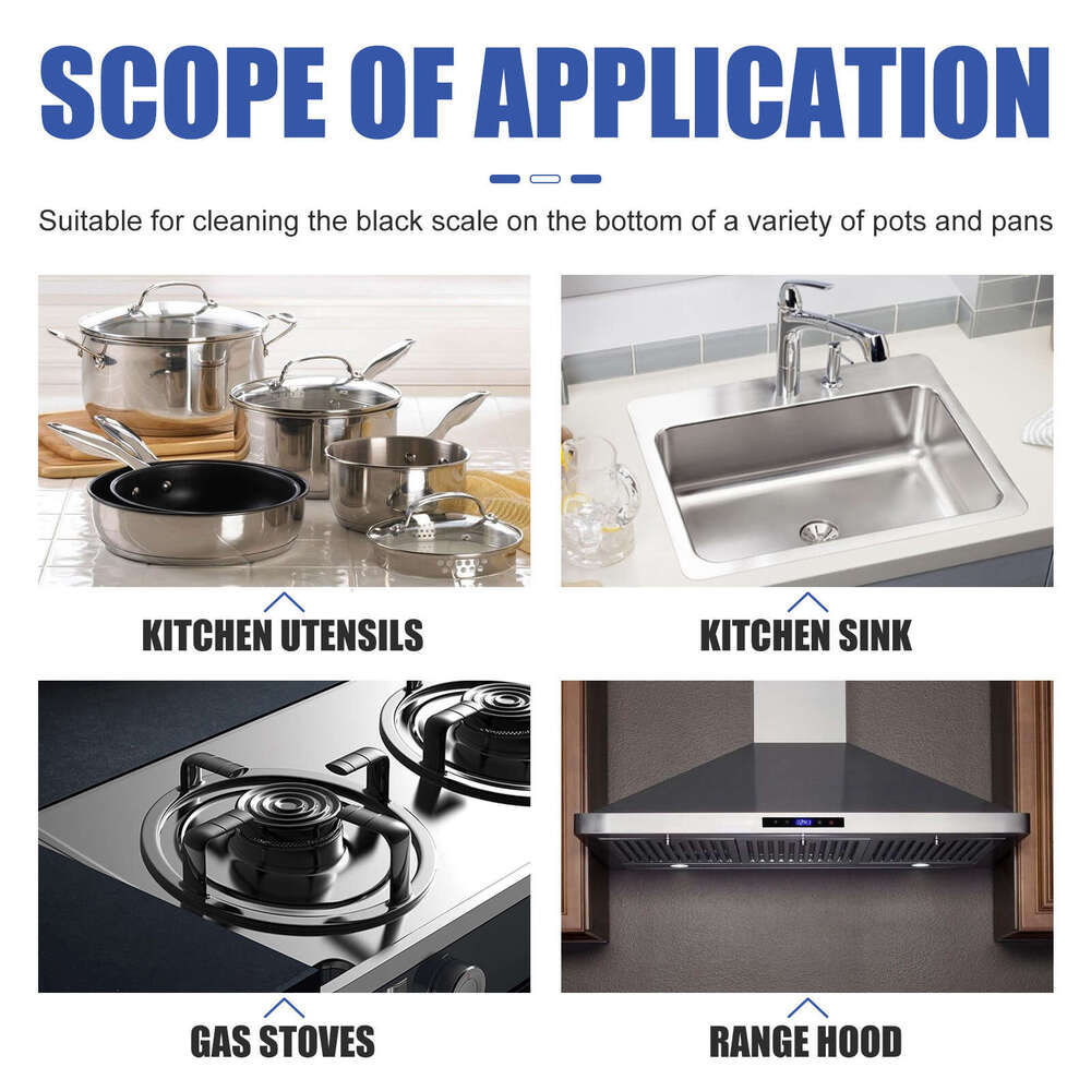 Jue-Fish Kitchen Foam Range Hood Stove Exhaust Pipe Wall Kitchenware Grease Cleaner S260202 e77