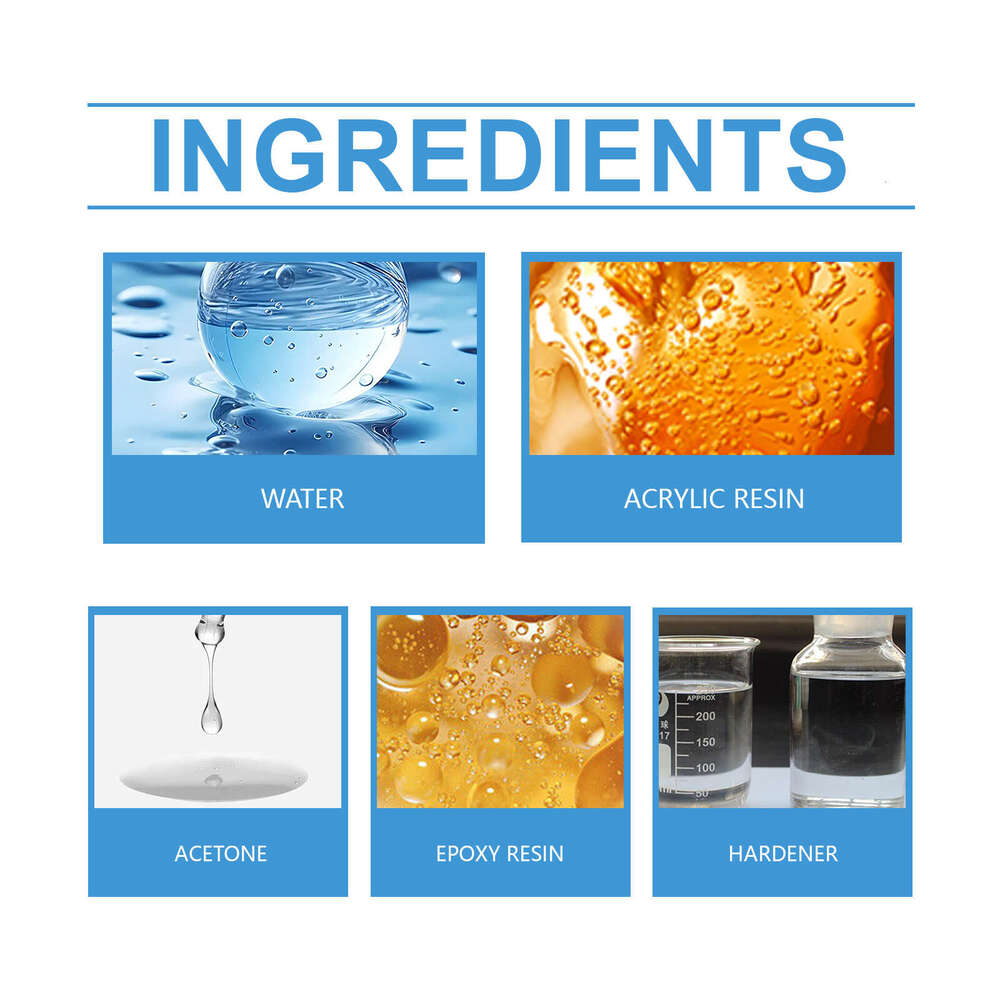 Dowmoo Resin Mold Curing Plastic Transparent Quick-drying Glue Odorless Crystal Epoxy S260202