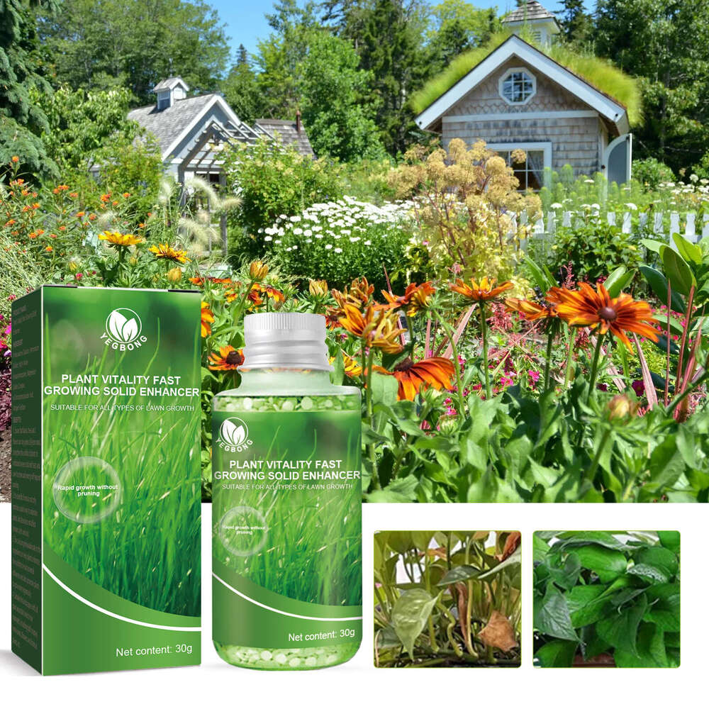 Plant Fertilizer for Flowers Potted Plants Lawn Green Leaves Root Growth Nutrient Agent S260202
