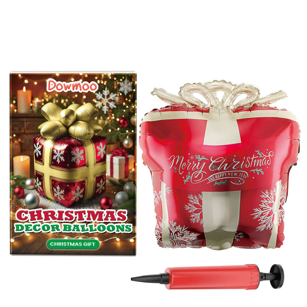 Dowmoo Balloons Balloon Standing Santa Reindeer Christmas Tree Event Decoration S260202 d69