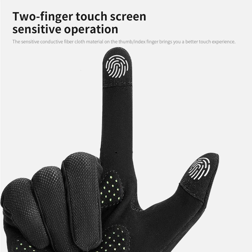 TOSUOD Cycling Breathable Moisture Wicking Non-Slip Shock Proof Touchscreen Biking Four-Season Gloves XJ260202