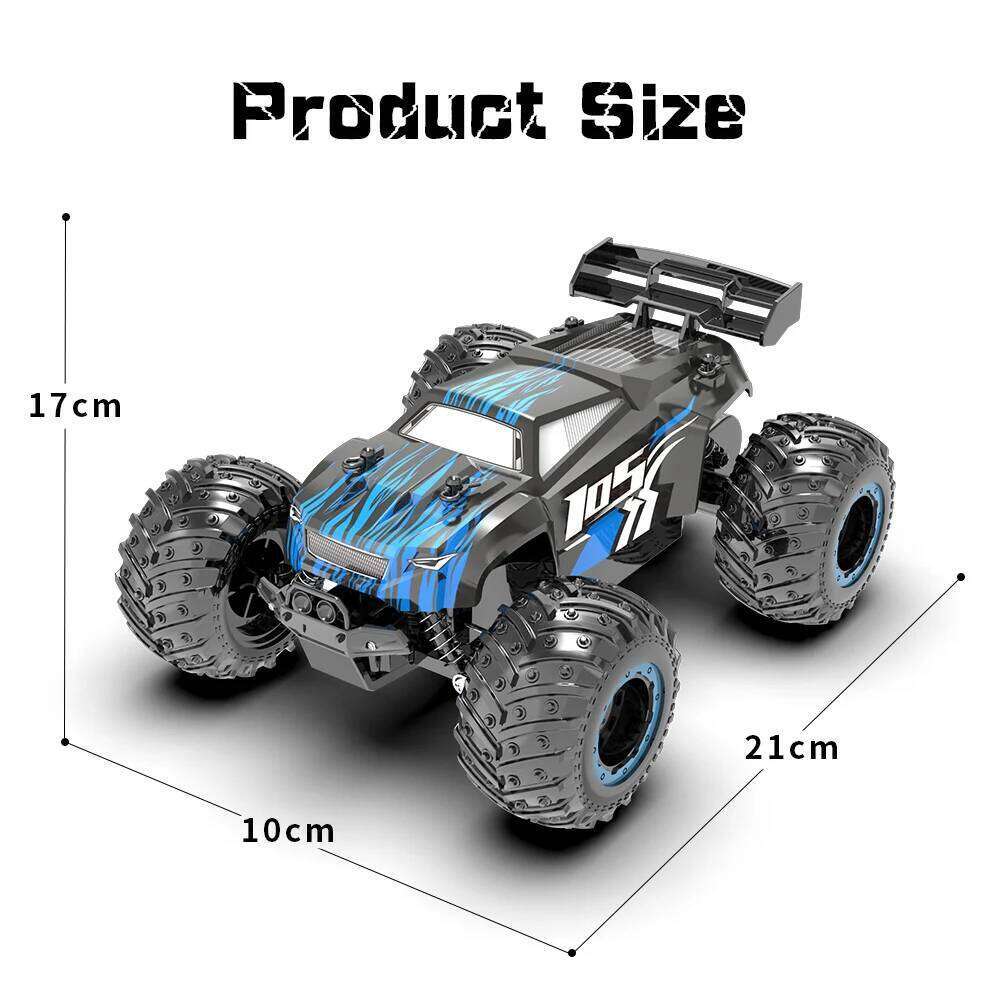 JJRC Q105 Q175 1:18 20 Km/h 2.4GHz Double Motors Drive With LED Light Off Road Remote Control Cars Drift Monster Truck Toys Y260131