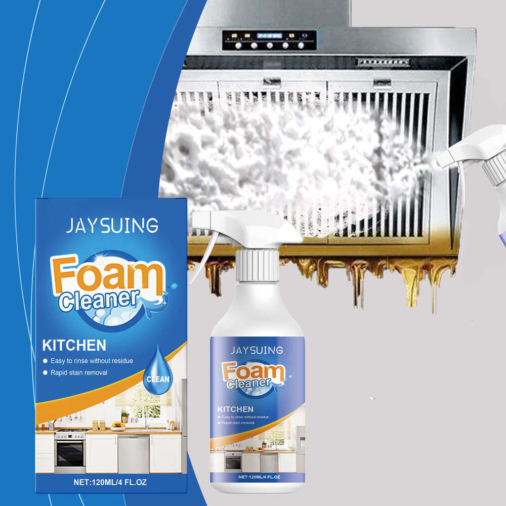 Jaysuing Foam Kitchen Stove Cookware Cleaning Grease Polishing Cleaner S260202