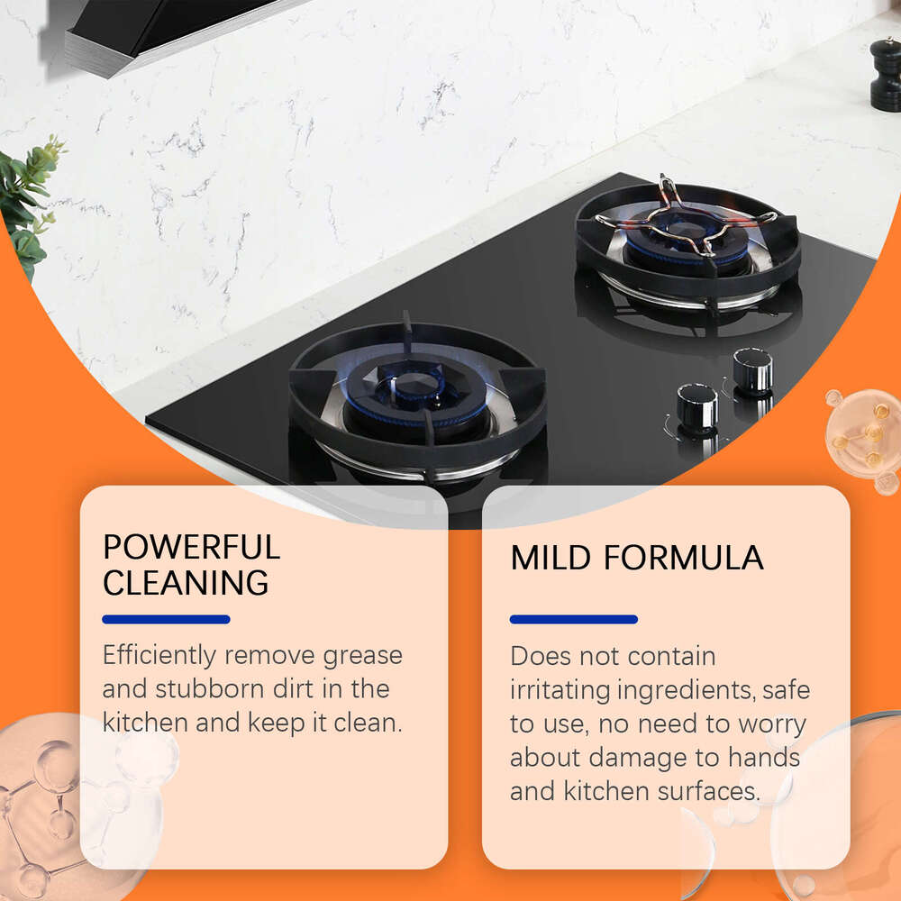 Spray Kitchen Stove Range Hood Oil Stain Remover Cleaner S260202