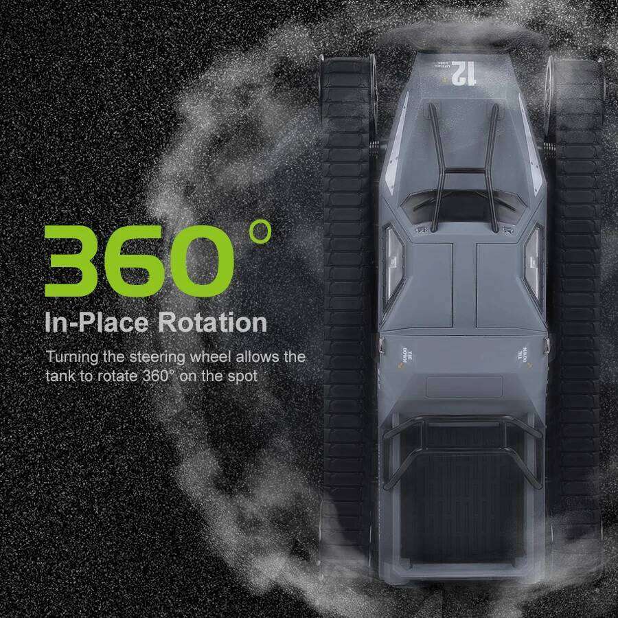 2.4G Proportional Control RC Crawler Track JJRC C8812 Max Ripsaw Tank Tracked Vehicle Model Toy Car Gift for Kids Y260131