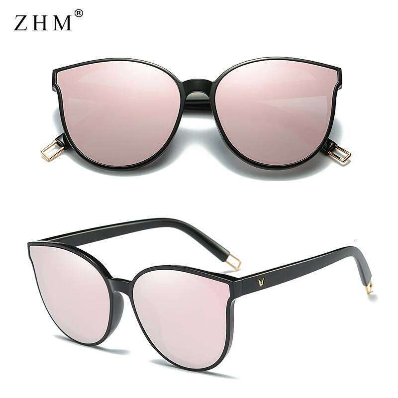 Stylish cat eye sunglasses Color Luxury popular Sunglasses Men Woman Twin Beam Oversized Sun Glasses Oculos De Sol UV400 H260202