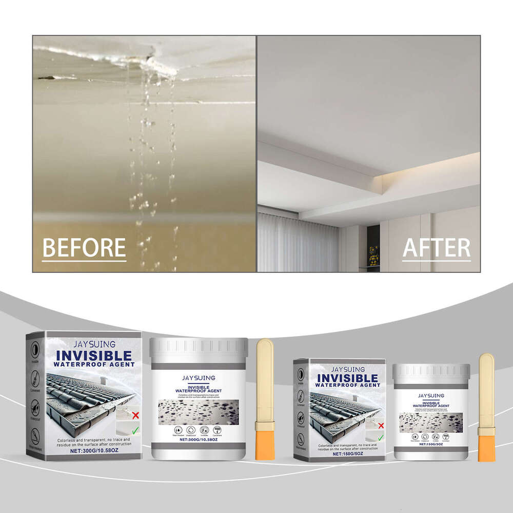 300g Home Essential Long-lasting Durable Easy Adhesion Transparent Waterproof Moisture-proof Glue S260202