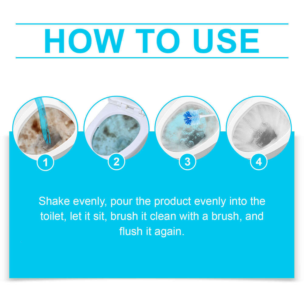 JAKEHOE Bubble Cleaner Foaming Agent Descaling Deodorizing Toilet Splash Guard Cleaning Liquid S260202