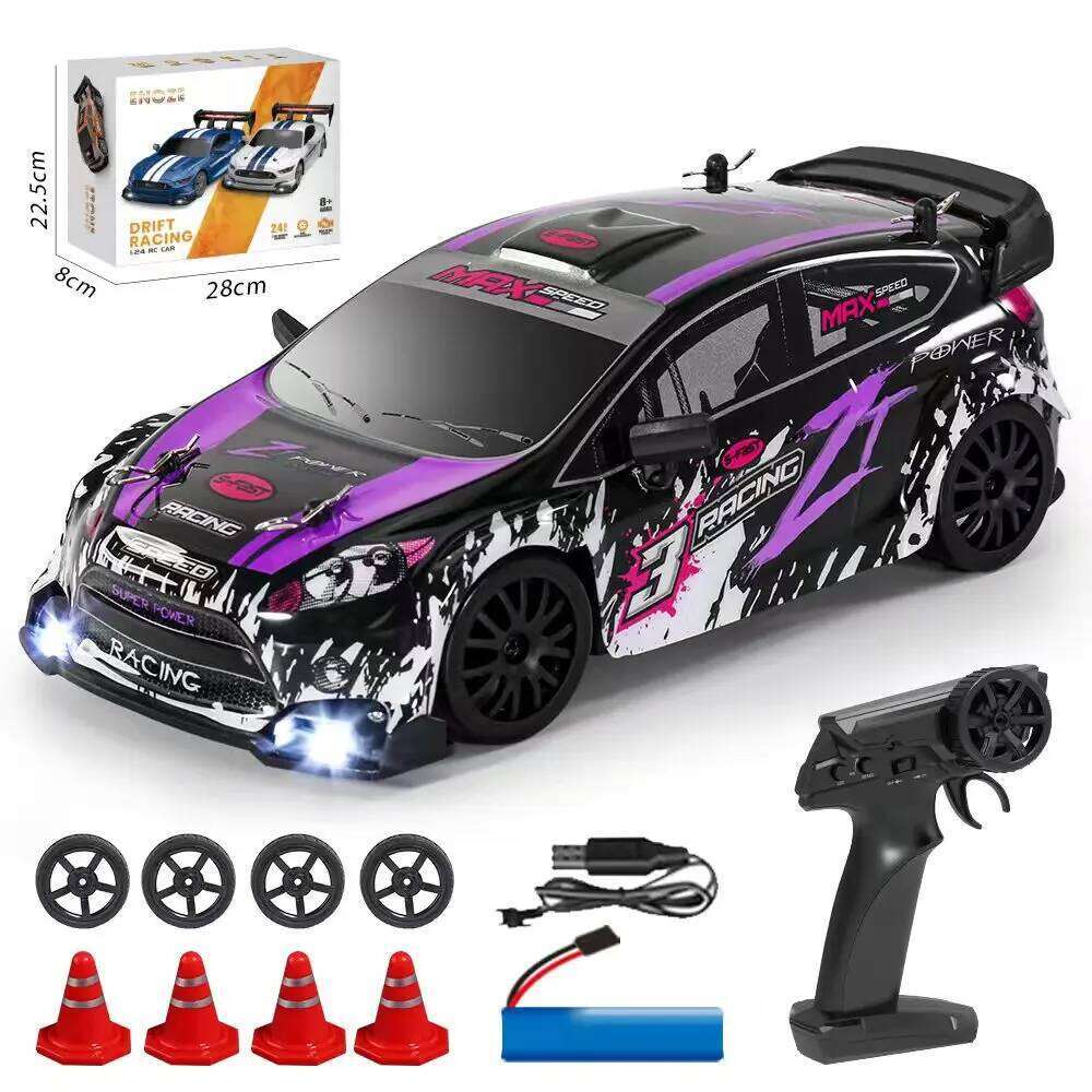 1:24 Scale 4WD RC Drift Car GTRPRO AE86PRO RTR Metal Tires Ready to Race Kid Adult Toy Birthday Gift Y260131