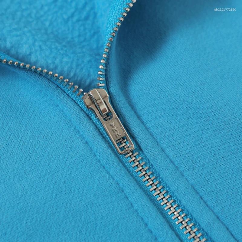 Men's Hoodies Ly Arrived Skylrk Hoodie Autumn Casual Embroidery Fleece Hooded Sweatshirt Solid Colors Simple Fashionable Cardigan