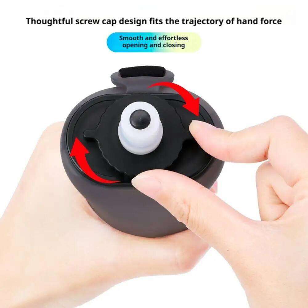 Outdoor Sports Water Bottle For One-Hand Use While Jogging Or Cycling Foldable Comfortable Grip Leak-Resistant Portable Z260202