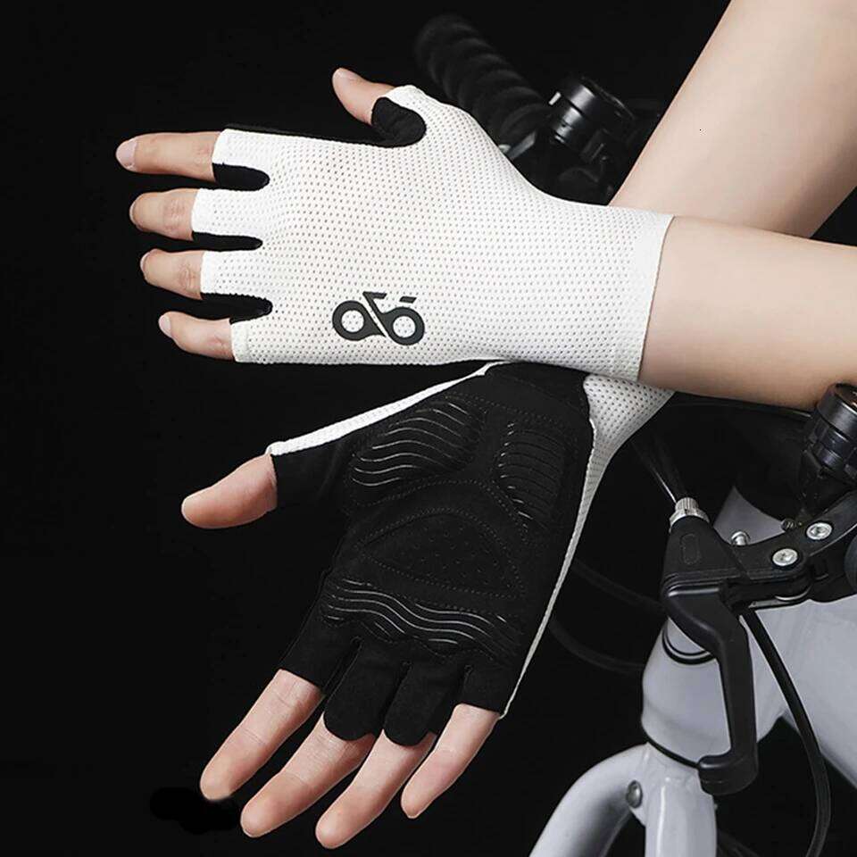 GTUBIKE Wear-resistant, Anti slip, Breathable Riding Gloves for Men and Women, Half finger Outdoor Road Cycling Sport XJ260202