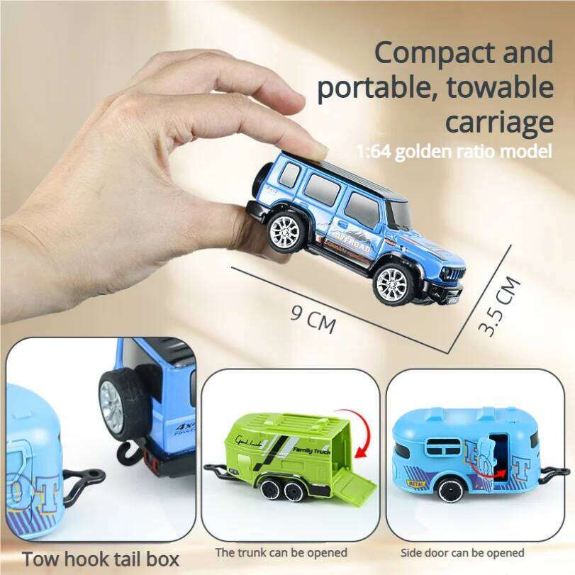 Cross Border 1:64 Alloy Mini Remote Control Off-road Drift Desktop Racing Pocket Car Birthday Children's Toy Y260131