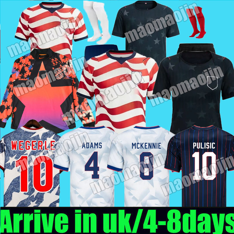 2026 PULISIC MCKENNIE soccer Jersey ERTZ ALTIDORE PRESS WOOD MORGAN LLOYD 2025 2026 America Football Shirt United States Camisetas USAS USMNT PLAYER Men Kits