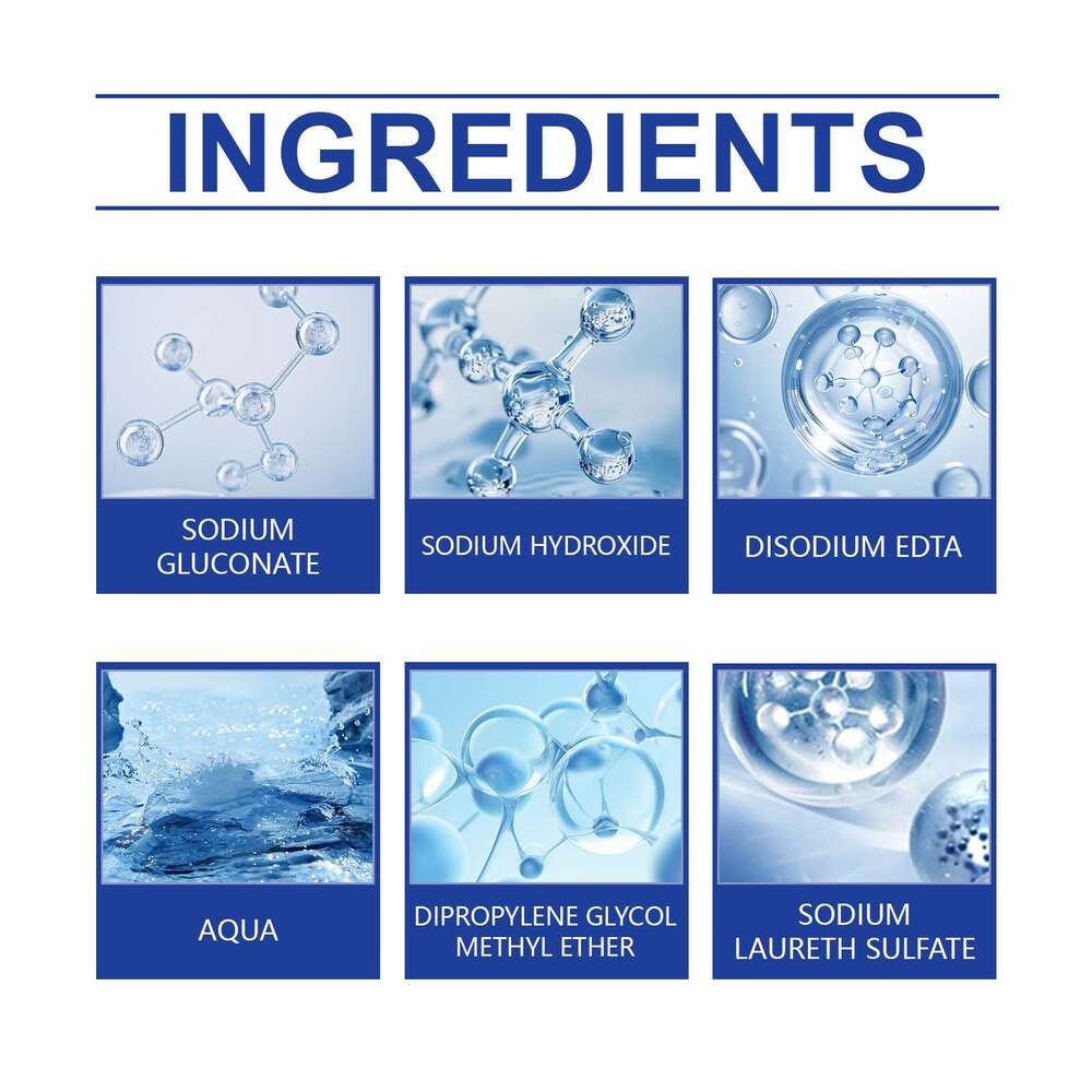 Jakehoe Spray Bathroom Bathtub Multi-functional Stain Dirt Removal Foam Cleaner S260202