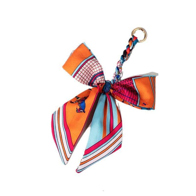 Belted keychain Strap decoration hanging string A key accessory with a retro style charm