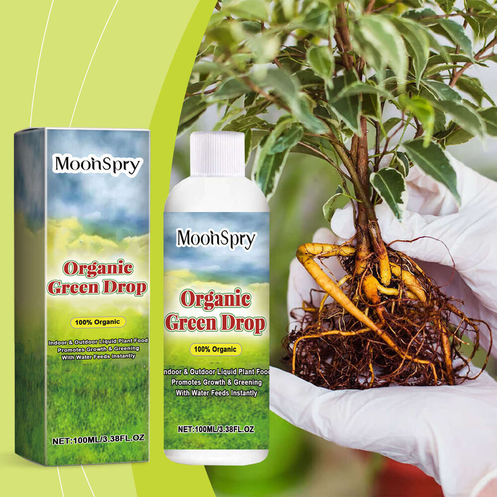 MoonSpry Growth Liquid Potted Green Leaf Lawn Flower Plant Root Fertilizer Nutrient S260202