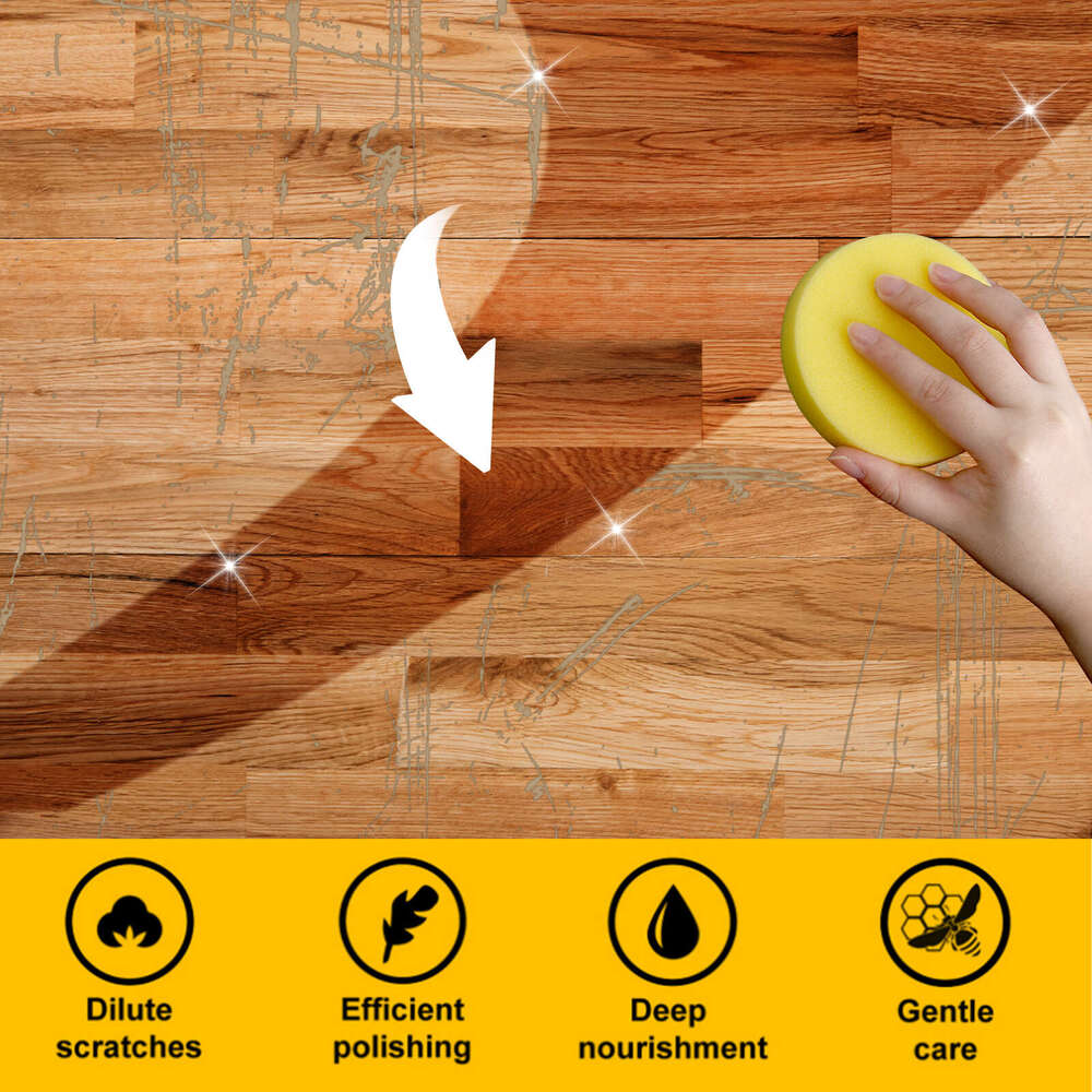 Cleaner Household Wooden Floor Protection Cleaning Maintenance Wax Stain Removal Dustproof Polishing S260202