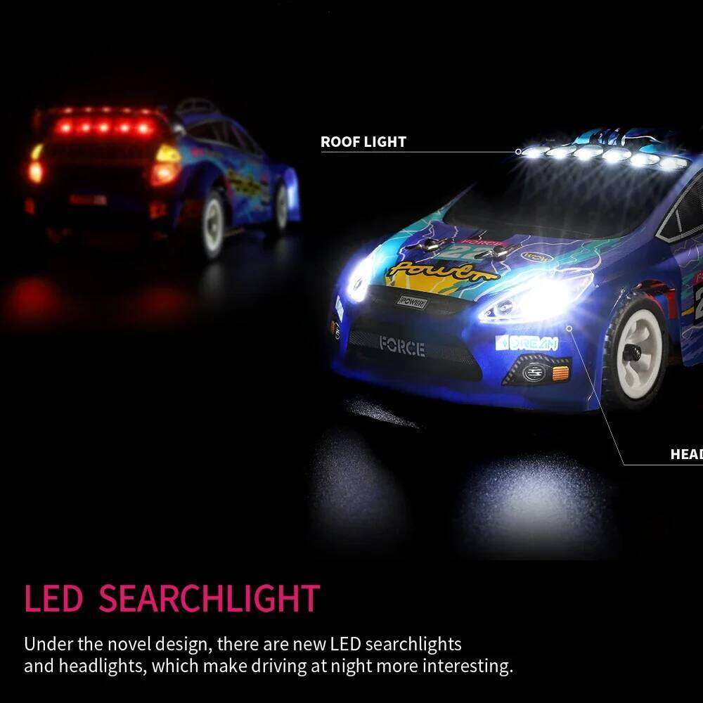 WLtoys 284010 Mini Racing 1:28 4WD 30KM/H 2.4G Remote Control Car With LED Light Off-Road Drift Toys Y260131