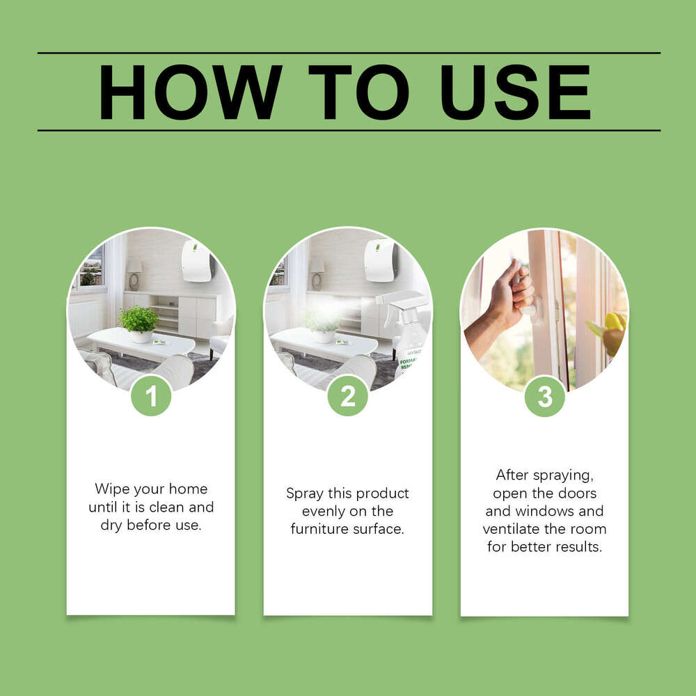 Formaldehyde Household New House Office Renovation Odor Removal Purification Spray S260202