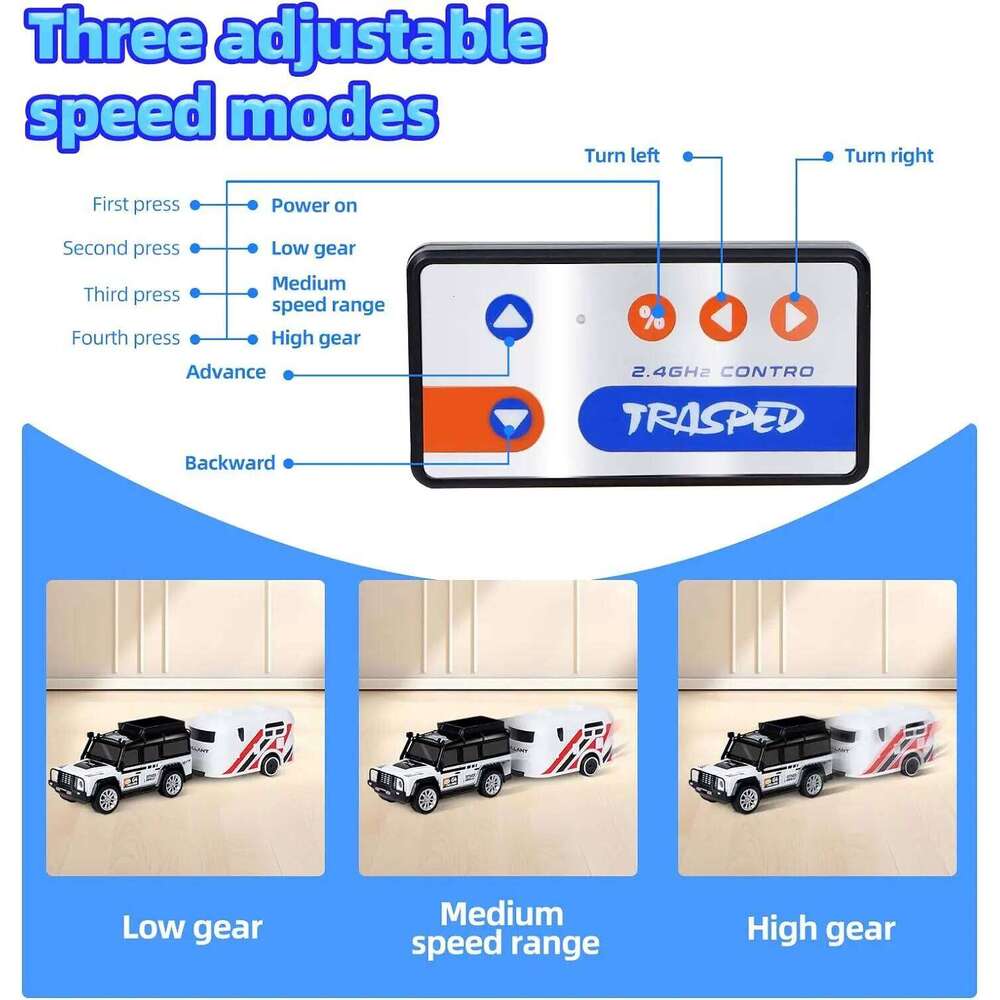 1/64 Mini RC 2.4G 4x4 Racing Remote Control Drifting Alloy Truck Car with Light Off-Road Vehicle Kid Boys Toys Gift Y260131