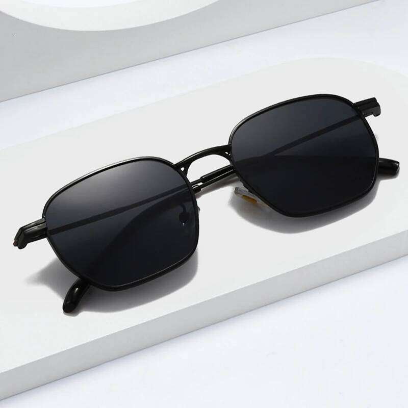 SO&EI New Fashion Square Women Sunglasses Retro Clear Lens Metal Frame Men Punk Orange Sun Glasses Shades UV400 H260202