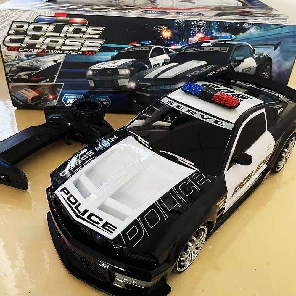 Rc Car Boys Toys 1/12 Remote Control Police with Light Radio Controlled Drift Cars High Speed Children Gift Electric Model Y260131